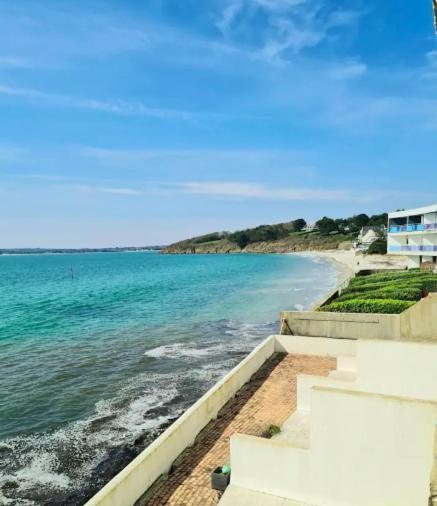 Appartement Devant La Plage Avec Piscine Конкарно Екстер'єр фото